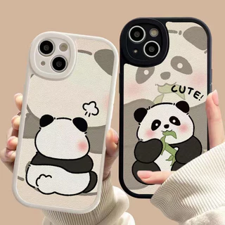 Ốp lưng Redmi 12c 10 10a 10c 9a 9c 9t Note 13 Pro Note 12 Note 11 Pro Note 11s Note 10s Note 10 Pro Note 9 Pro Note 8 Pro Note 7 Pro Note 9s Poco X5 X3 Nfc X3 Pro cartoon lovely Back Shadow panda lovers soft phone case