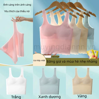 🍒muying🍒 Đồ lót học sinh 8-16 tuổi Áo vest cô gái Áo vest ，Đồ lót cô gái Đồ lót học sinh Tuổi dậy thì Áo ngực thiếu nữ Đồ lót liền mạch Học sinh trung học cơ sở Học sinh trung học Áo vest cô gái