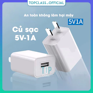Củ Sạc Adapter sạc USB 5W Dành Cho Đồng Hồ Thông Minh