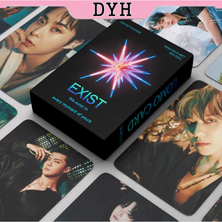 EXO LOMO Card Set 55 Tấm Thẻ Ảnh EXIST Hình Nhóm Nhạc KPOP