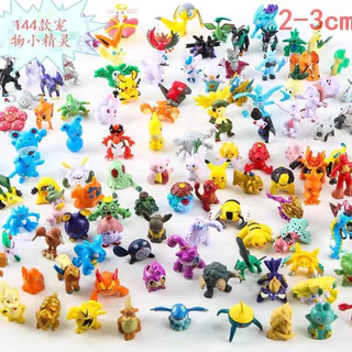 2-3cm Pokemon Doll Văn phòng Trang chủ Xe Trang trí Tượng Mô hình Quà tặng