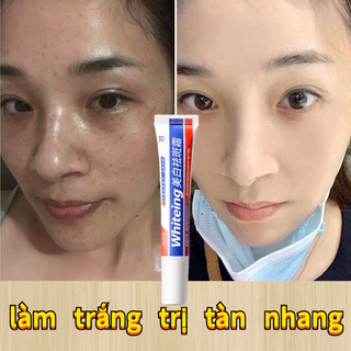 Kem nám tàn nhang kem trị tàn nhang 20ml Kem loại bỏ nám trắng da trị thâm mụn tàn nhang Xóa nám chuyên sâu Loại bỏ nám da sáng rạng rỡ Kiềm dầu dưỡng ẩm