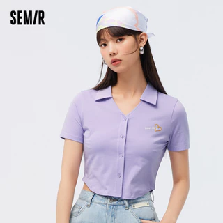 Semir Đầm Cotton Dệt Kim Dáng Ôm Thời Trang Mùa Hè 2023 Mới