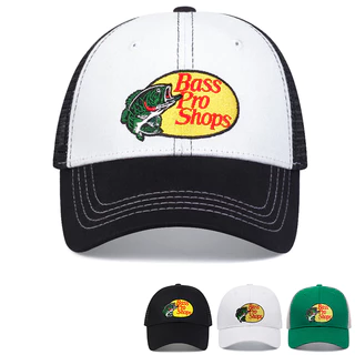 Bass Pro Shops mũ bóng chày mùa hè nam nữ mũ lưới mũ lưới