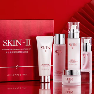 SKIN Polypeptide Collagen Beautiful Skin Sữa dưỡng da 5 phần cho khuôn mặt Chăm sóc da Case Set Hydrat hóa