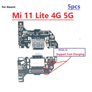 Bảng Mạch Cổng Sạc USB Cho Điện Thoại Xiaomi Mi 11 Mi11 Lite 4G / 5G