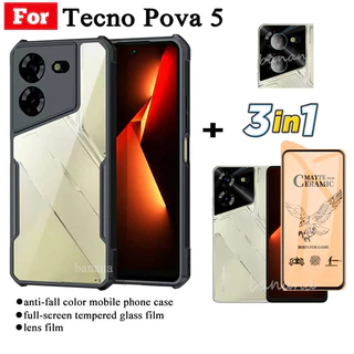 Ốp Điện Thoại Chống Sốc 3 Trong 1 Cho Tecno Pova 5 Pova5