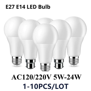 Bóng Đèn LED E27 3W to18W AC 220V-240V Tiết Kiệm Năng Lượng