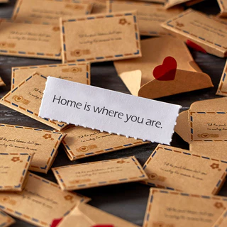 [coisíní] 100 cái mini envelope mini love letter set quà tặng ngày lễ tình nhân cho nam và nữ món quà tỏ tình bạn trai quà tặng kỳ nghỉ lời chúc thú tội phong bì