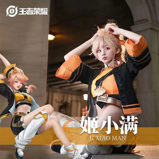 Glory of the King  Ji Xiaoman cosplay Costume Game New Hero Female wig Halloween Cos Suit