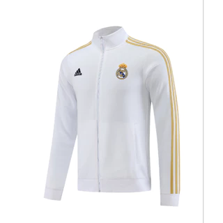 [hàng Sẵn sàng] 23-24 RM Real madrid áo khoác bóng đá dài tay mặc tập luyện bóng đá 1: 1 size s-xxl