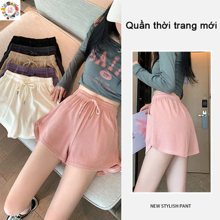 Quần Short Thể Thao Ống Rộng Thời Trang Năng Động Cho Nữ