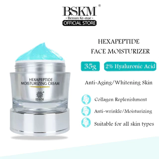 Kem dưỡng da mặt BSKM hexapeptide dưỡng ẩm axit hyaluronic collagen dưỡng ẩm chống nhăn chống lão hóa tinh chất 35g 0406