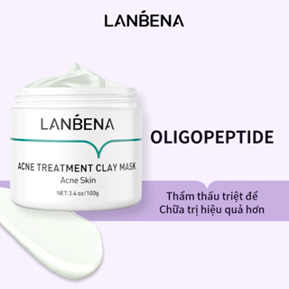 Mặt nạ đất sét Lanbena làm sạch sâu và cải thiện tình trạng mụn hiệu quả 100g