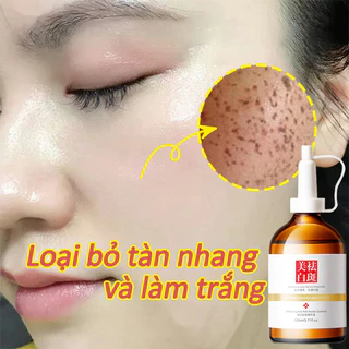 ⭐CHÍNH HÃNG⭐ kem nám tàn nhang Serum nám tàn nhang100ml Loại bỏ tàn nhang và làm trắng nhanh dưỡng ẩm làm sáng Chống lão hóa