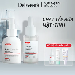 Serum sữa rửa mặt DELEVENTH Arbutin kết hợp làm sạch kiềm dầu/ thu nhỏ lỗ chân lông/ làm sáng da 37ml 100ml