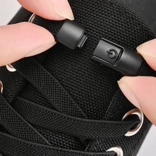 Dây Giày Sneaker Bản Rộng 8mm Không Cần Buộc Tiện Dụng Cho Người Lớn Và Trẻ Em