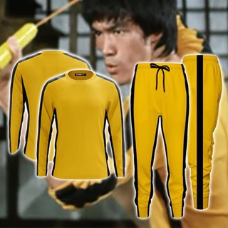 Bộ Đồ Hóa Trang Nhân Vật Lý Tiểu Long Màu Vàng Trong game of death