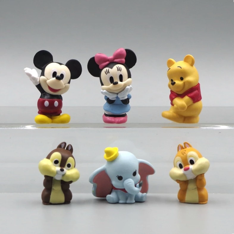 Bộ 6 Mô Hình Nhân Vật Phim Hoạt Hình disney Bằng pvc