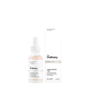 Tinh chất dưỡng The Ordinary Lactic Acid 5% + HA Serum 30ml