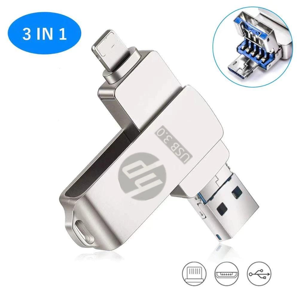 Hp 1TB Ổ Cứng usb 3.0 otg 3 Trong 1 Cho iphone android