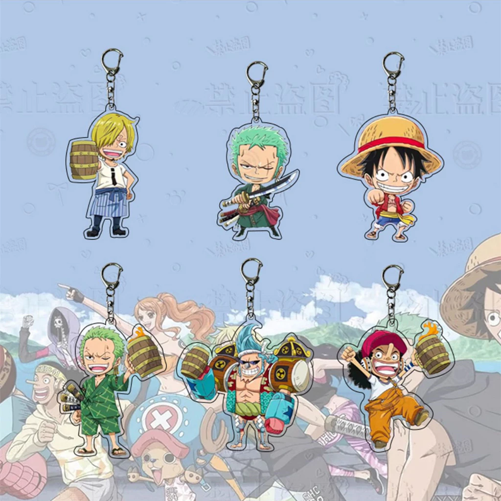 Hoạt Hình Móc Khóa acrylic Hình Nhân Vật anime one piece