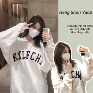 Áo Khoác sweater Mỏng Dáng Rộng Thời Trang Xuân Thu Cho Các Cặp Đôi