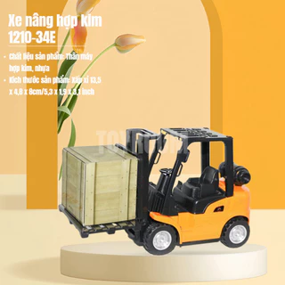 Có thể bán buôn Đồ chơi xe kỹ thuật hợp kim trẻ em Kéo lại Đúc nâng xây dựng nhỏ ToyRoom Hàng giao ngay