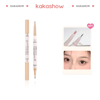 kakashow Thỏi bút Highlight kẻ mắt kiêm phấn mắt nhũ vỏ vàng Phấn mắt Highlight kiêm phấn mắt HZMBB1417