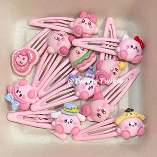 Dễ Thương Kẹp Tóc Hình Ngôi Sao kirby bb sanrio mini Xinh Xắn 1k