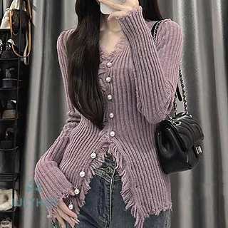 COOL Áo Khoác sweate Cardigan Dệt Kim Thiết Kế Mới Thời Trang Mùa Xuân Thu Dành Cho Nữ vn