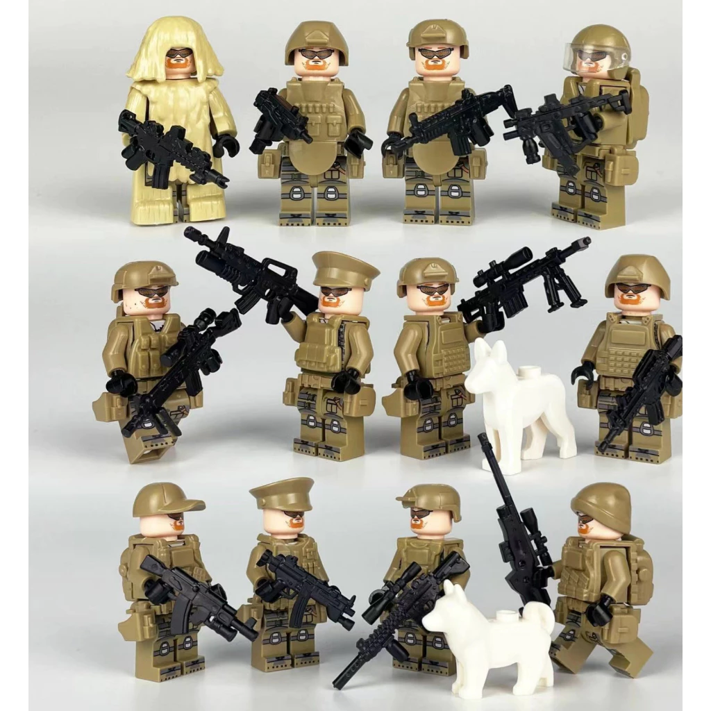 Bộ Đồ Chơi Lắp Ráp lego Mô Hình Quân Đội Đặc Biệt