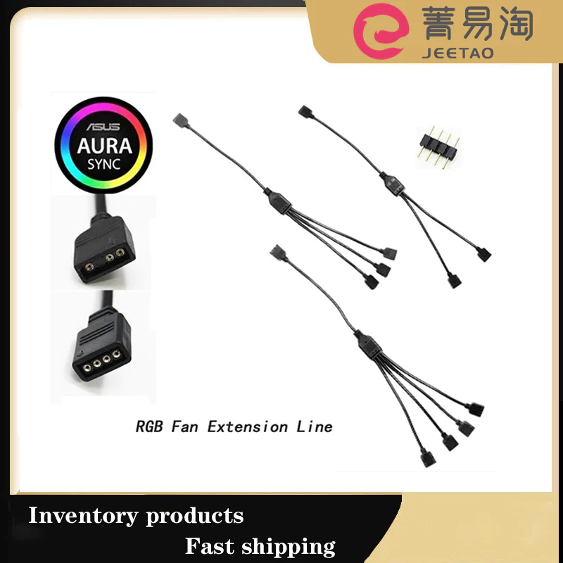 Dây Cáp Nối Dài Bo Mạch Chủ Hai Điểm 5V 3Pin / 12V 4Pin Syn RGB