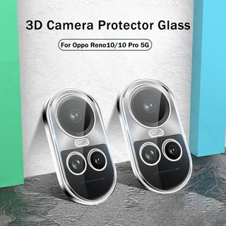 Kính cường lực 3D bảo vệ camera cho Oppo Reno 11 11f 10 Pro 8t 8 5g 8z 7z 7 6 6z 5 4 3Pro