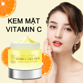 Bskm Kem Dưỡng Da Mặt vitamin c Làm Sáng Da Loại Bỏ Đốm Đen Làm Trắng Da 50g