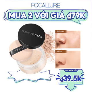 Phấn phủ FOCALLURE trang điểm nền với 3 màu tùy chọn 7G