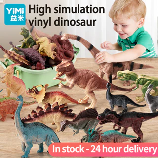 Yimi Mô Hình Khủng Long tyrannosaurus rex Cỡ Lớn Bằng Cao Su Mềm Cho Bé Trai