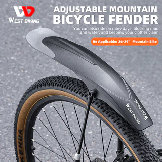 Tấm chắn bùn WEST BIKING 26-29 inch chuyên dụng cho xe đạp leo núi