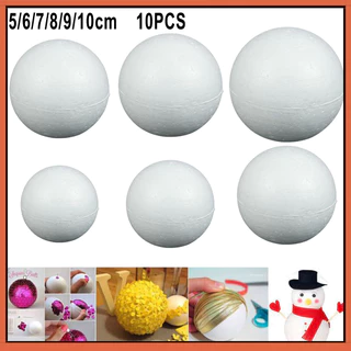 OAT 10 quả bóng xốp rắn polystyrene 50mm-100mm