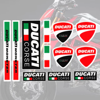 Nhãn dán xe phản quang cho Ducati 795 796 8211200Nhãn dán Logo xe máy S DUKE 390 690 CORSE