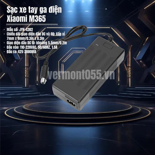 Có thể bán buôn Bộ sạc pin thay thế 42V 2A xe tay ga điện cho Xiaomi Vermont055 Hàng giao ngay