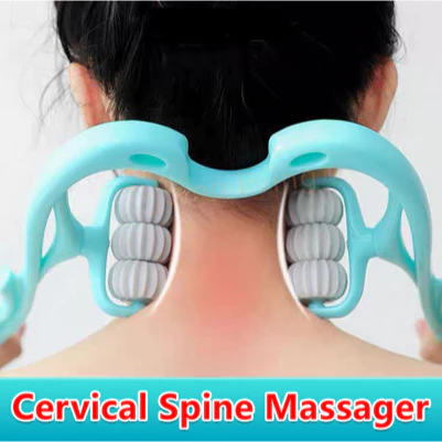 Cây Lăn Mát Xa Cổ Vai Và Cổ Giảm Đau Tiện Dụng ,Dụng Cụ Massage Vùng Cổ Vai Gáy Giúp Giảm Đau Hiệu Quả