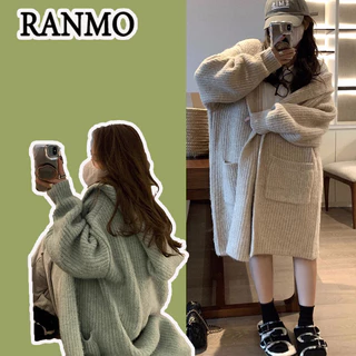 RANMO Áo Len áo khoác cardigan Popular phổ biến Trendy Dễ thương A91K7BG 38Z230919