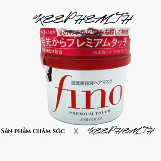 Fino Kem ủ tóc Shiseido Nhật Bản, ủ tóc phục hồi hư tổn khô xơ dưỡng mềm mượt (Hũ 230g, mẫu mới)