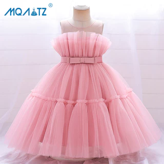 Mqatz Đầm Công Chúa Mùa Hè 1 Tuổi Phối Ren Cho Bé Gái 0-5y L5355XZ