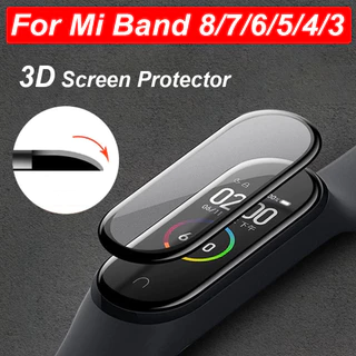 Miếng Dán 3d Bảo Vệ Màn Hình Dùng Cho Xiaomi Miband 8 7 6 5 4 3