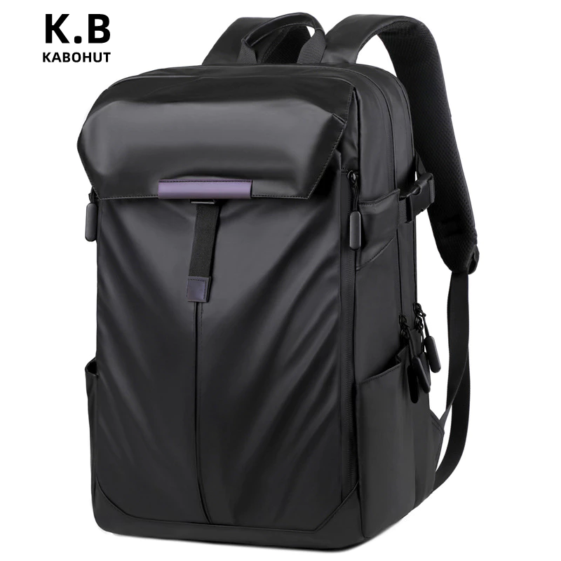 Balo laptop Kabohut nhiều ngăn,đựng máy tính 15.6 inch, chất liệu Oxford chống nước