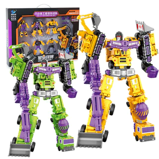 Transformers Bộ Đồ Chơi Lắp Ráp Rô Bốt Biến Hình 6 Trong 1