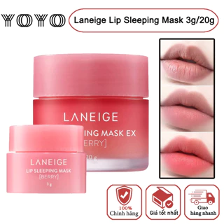 【💯hàng thật】 Mặt nạ ngủ dành cho môi Laneige Lip Sleeping Mask 3g/20g