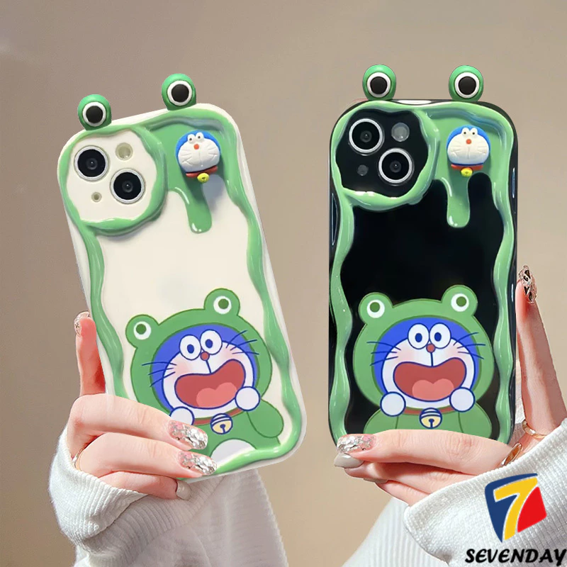 Ốp Điện Thoại Hình Doraemon 3D Cho OPPO